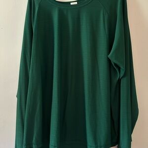 Tek Gear Forest Green Activewear Top